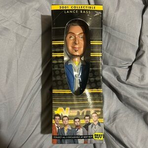 Lance Bass from Nsync Bobblehead Figurine 2001 Vintage